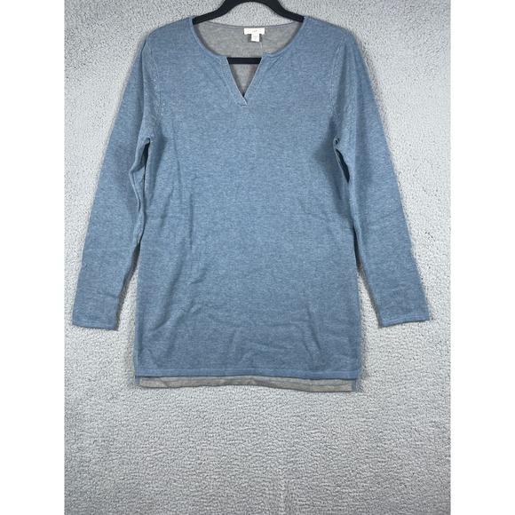 J. Jill Women's Long Sleeve Lightweight Sweater Top Nightsky Size XS NWT - Picture 1 of 9